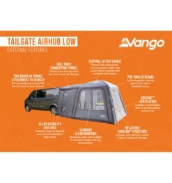 Vango Tailgate Airhub Low Driveaway Awning 2024 8 Vango Tailgate Airhub Low Driveaway Awning 2024 -Camping Equipment Store t gate air 2