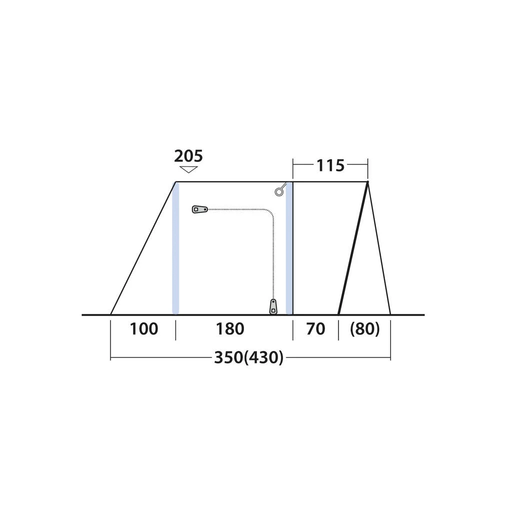 Outwell Talladega Air Driveaway Awning 2025 6 Outwell Talladega Air Driveaway Awning 2025 - Image 6