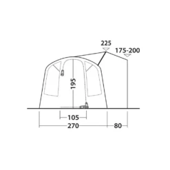 Outwell Talladega Air Driveaway Awning 2025 11 Outwell Talladega Air Driveaway Awning 2025 -Camping Equipment Store talladega 6