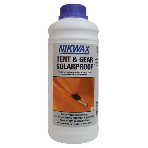 Nikwax Tent And Gear Solarproof Concentrated 1Ltr 1 Nikwax Tent And Gear Solarproof Concentrated 1Ltr