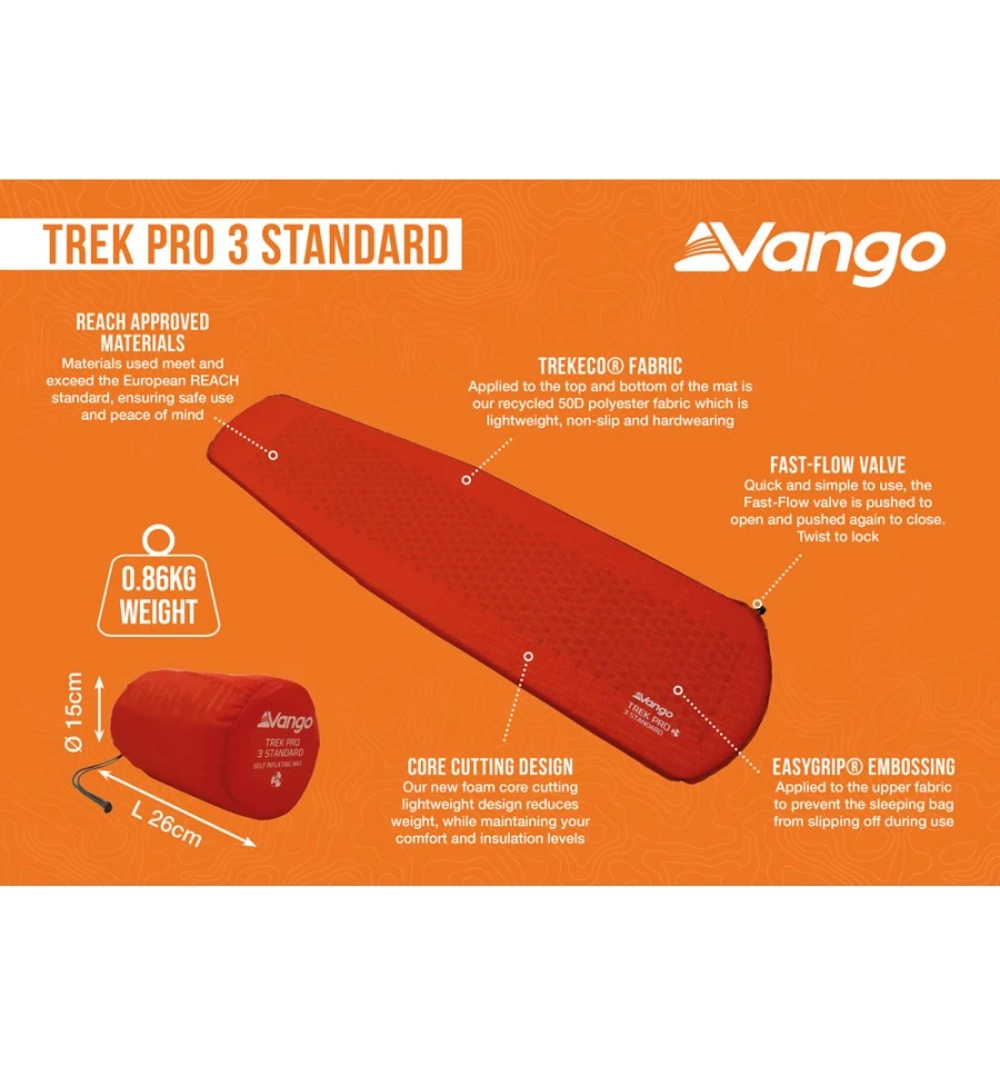 Vango Trek Pro 3 Standard 3 Vango Trek Pro 3 Standard - Image 3