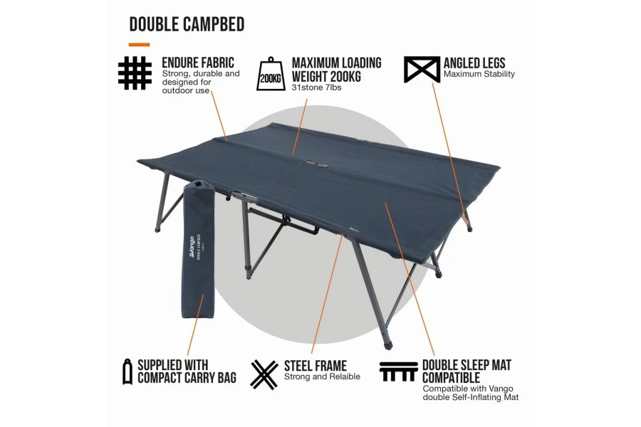 Vango Double Campbed 2 Vango Double Campbed - Image 2