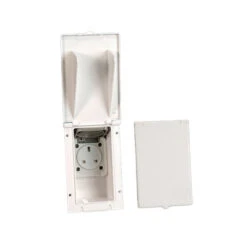 White External 13A Socket Box For Caravan